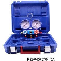 Agfri - Estuche Analizador 2 Válvulas R32, R407 Y R410 Diam. 80