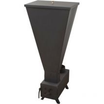 Estufa de cascara de almendra o hueso 12KW