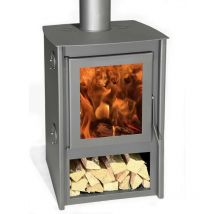 Panadero - Estufa de leña Eco design Bayonne Premium 10'6 Kw - Juan