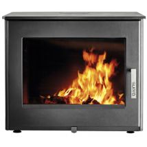 Supra - Estufa de leña impermeable negra de 9kw. - udo rabaisse