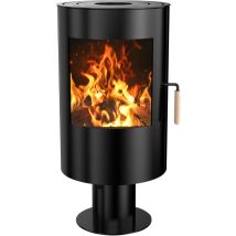 Sannover - Estufa de leña Oscar con pie 8,2 kW