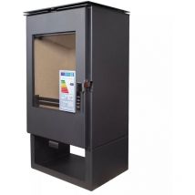 Verso - Estufa de Leña Ina - 7.5 kW, Calefacción Eficiente y Ecológica para Hogar