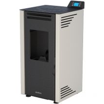 Bricosol Estufa De Pellet Boreal 6 Kw Marfil