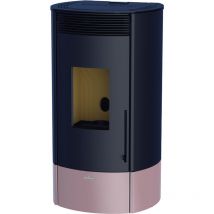 Bronpi - Estufa de Pellet Color Nude con Wifi Incluido De Serie Modelo mila-nu de 11 kW