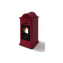 Evacalr - Estufa De Pellet Eva Calòr adele 901659600 Acabado Rojo