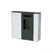 Boreal - bricosol estufa de pellet extraplana 9 kw marfil