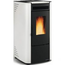La Nordica Extraflame - Estufa de Pellet 'Ketty Evo 2.0' Color Burdeos