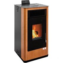 Biomasa On - estufa pellet canalizable toscana madera - 10 kw