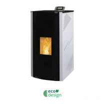 Estufa De Pellets Metlor Modelo Cristal 24