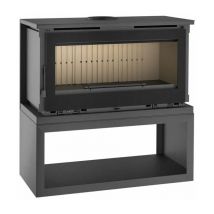 Estufa Leña con Leñero FM Modelo M-173 LK