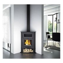 Fm Biomasa - Estufa Leña Rincón con Horno y Calientaplatos fm Modelo CH-5 h