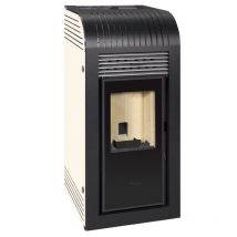 Ferlux - bricosol estufa de pellets aroa 10 negro de