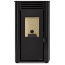 Estufa Pellets First Negra 6kw