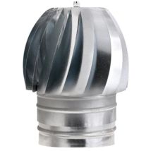 Sombrerete tubo estufa extractor 150 mm – Acero galvanizado – Ventilación eficiente para cocinas y talleres