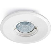 Esylux Détecteur De Présence Moderne Blanc Ø 104 Mm