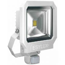 Ofl/afl sun LED-Strahler 50W 1 led weiß matt + Bewegungsmelder Außenleuchte top