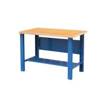 Etabli de mécanicien plateau bois 1,5 mètres