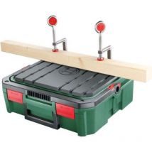 Bosch de SystemBox with integrated de workbench (size S, accessories for de jigsaws Bosch PST 700, in box)