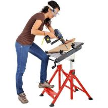Tabli banc de travail de serrage plan pliable inclinable Holzmann WST20