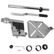 Kkmoon - Support Universel pour Perceuse - Établi de Perçage avec Base en Aluminium - Fixation Unicouche - Outil Multifonction pour Atelier et