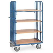 Etagenwagen mit 4 Etagen Ladefläche 1000 x 700mm - Tragkraft: 600kg
