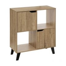 Tagère 4 Cases Design 'Mix'n'Modul' 80cm Beige