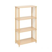 Tagère 4 Niveaux 'Kord' 110cm Naturel