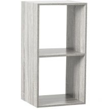 Tagère 2 cases mix n modul effet chêne gris - 5 Five