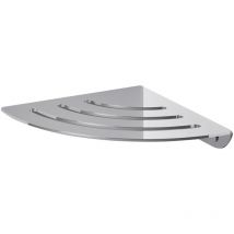 Lineabeta - Roersa étagère de douche d'angle en acier poli L.20