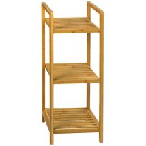 Etagère 3 étagères en bambou 30,5x30,5x75,5cm BA22000 Andrea House