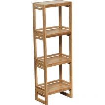 Meuble bambou 4 etageres - bambou Tendance