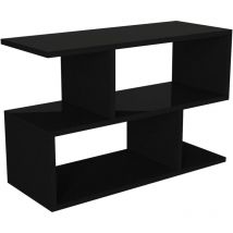 Vente-unique - Etagère basse - Noir - uldan