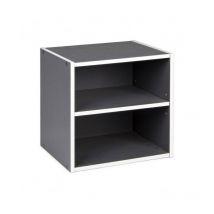 Tagère Composite Grise Cubo