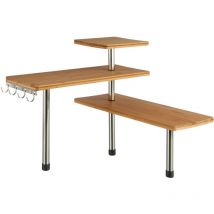 Secret De Gourmet - Etagäre d'angle de cuisine en bambou