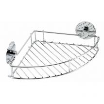 Tagère d'angle en acier inoxydable Tecom GDAADC11 fixation adhésive