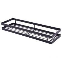 Étagère d'assaisonnement de cuisine en acier inoxydable Support pour articles de toilette Étagère de cuisine Support de rangement mural Étagères