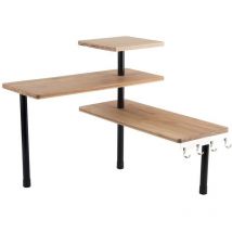 Totally Addict - Etagère de cuisine d'angle modulable 3 niveaux