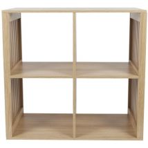 Etagère de rangement 4 cases Saulk