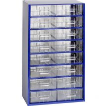 Casier de rangement (l x h x p) 306 x 551 x 155 mm Nombre de compartiments: 16 séparations fixes Contenu 1 - Mars Svratka