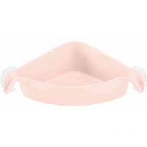 Tagère de salle de bain d'angle boks pour ventouses - couleur transparente Koziol