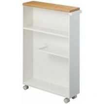 YAMAZAKI - Chariot de toilette semi-fermé - L46 cm