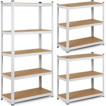Etagère d'entrepôt en métal 180 x 90 x 30 Humberg 4844