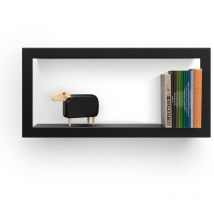 Presse Citron - Etagère design Stick Large (prof. 8.5cm) Noir Rectangle