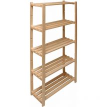 Tagère en bois de pin non traité
