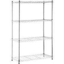 O91 - Etagère en métal avec 4 étagères réglables 137x91.4x35.5cm 320Kg