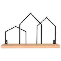 Boite A Design - Etagère, Etagère decorative Jelena Noir en Metal