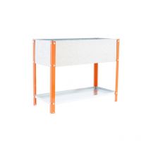 Simonrack - Carré potager Simon Rack Simongarden Urban Top 85x90x40cm Orange Galva 100l
