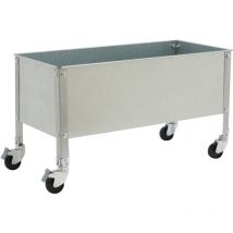 Simonrack - Jardinière Simon Rack simongarden urban mob. avec roues 900x400mm galva galva