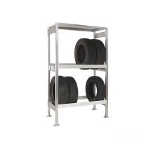 Simonrack - Petit rack à pneus 3 niveaux - Module de départ : hxlxp : 2000x1250x400mm - RAYOPN/P3N/2012/D
