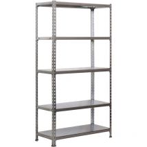 Simonrack - Etagère 5 niveaux kit simonclick plus 5/500 galva/ galva 2000x1000x500mm